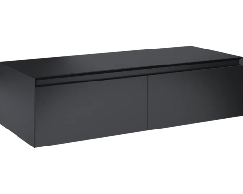 JUNGBORN Wastafelonderkast DECEM 319x1200x458 mm zwart mat