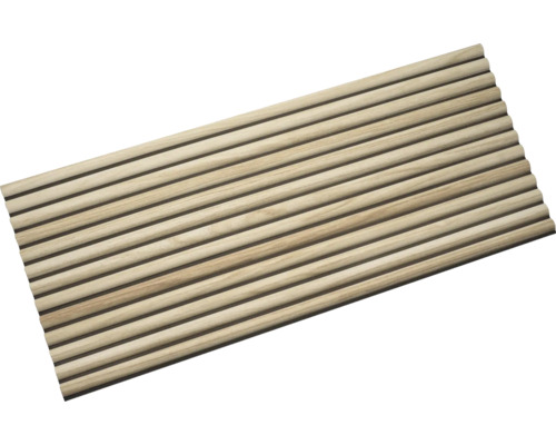 Houten paneel met geribbeld oppervlak voor wand- en plafonddecoratie