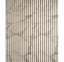 Decoratieve plaat met marmerlook en groefstructuur