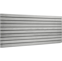 Lichte houten panelen met horizontale lijnen voor wanddecoratie