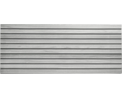 REBEL OF STYLES Steenstrip UltraLight modern grijs Houten gevelbekleding met horizontale planken