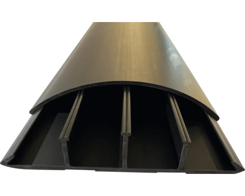 ROTH LANGE Kabelgoot multimedia 75x18 mm zwart 70 cm Kunststof kabelbeschermingshoek voor binnenshuis