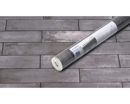 Rol grijs keramisch behang