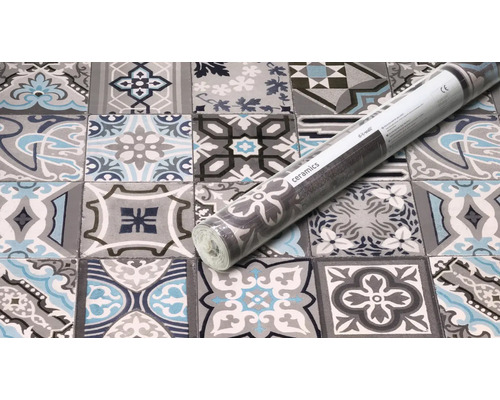 Rol zelfklevende tegel folie met tegelpatroon