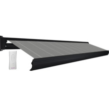 SOLUNA Zonnescherm Sunette Solo 500x300 cm met motor links, dessin T291