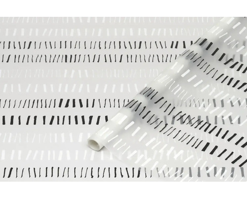 Rol transparante folie met streepjespatroon