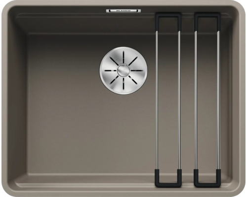 Spoelbak van Silgranit met afdruiprek