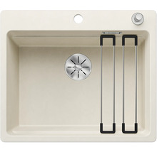 Spoelbak van composietmateriaal met afdruiprek