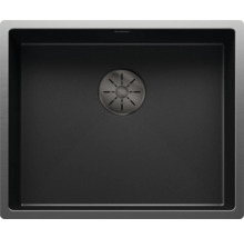 Spoelbak van graniet met afvoer