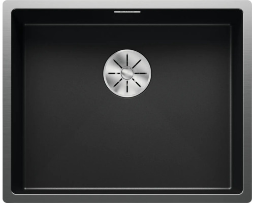 Spoelbak van composietmateriaal met afvoergarnituur