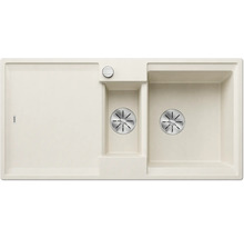 Spoelbak met afdruiprek en twee bakken