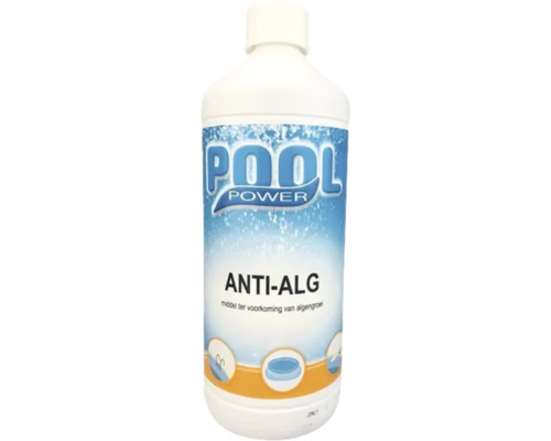 Fles Pool Power Anti-Alg middel ter voorkoming van algengroei