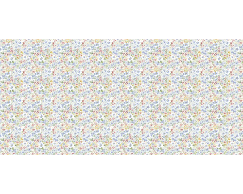 Bloemetjesbehang met bloemmotief