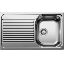 Spoelbak van roestvrij staal met afdruipvlak