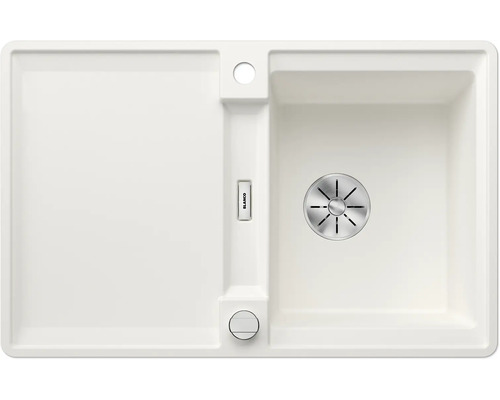 Spoelbak met afdruiprek en afvoer