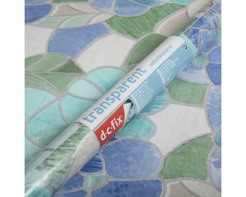 Rol transparante zelfklevende folie met mozaïekpatroon