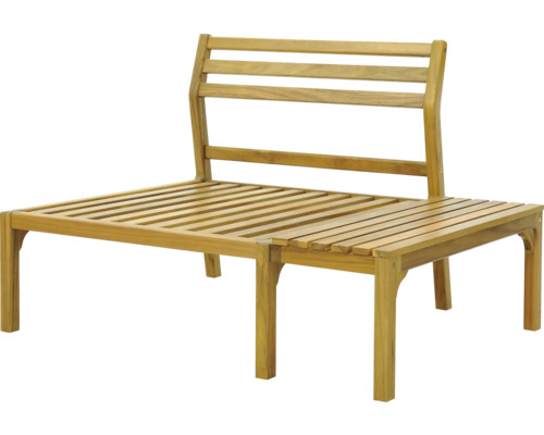 Houten tuinbank met rugleuning