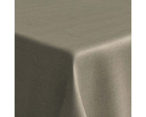 VENILIA Tafelzeil Denim taupe 140 cm breed (van de rol)