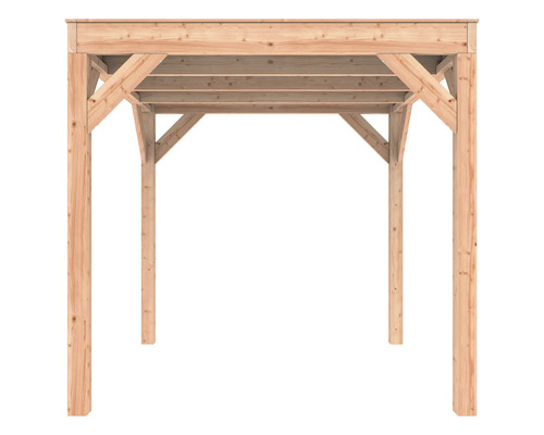 Houten paviljoenconstructie