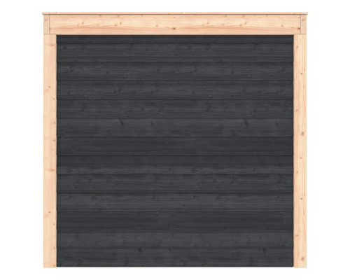 Houten privacyscherm met frame