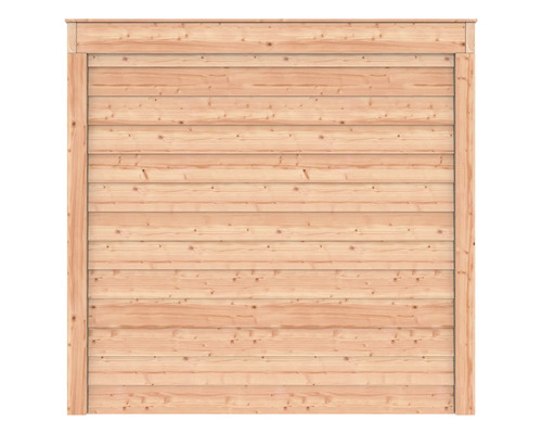 Houten scherm element voor tuinafscheiding