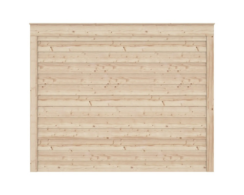 Houten schuttingelement met horizontale planken