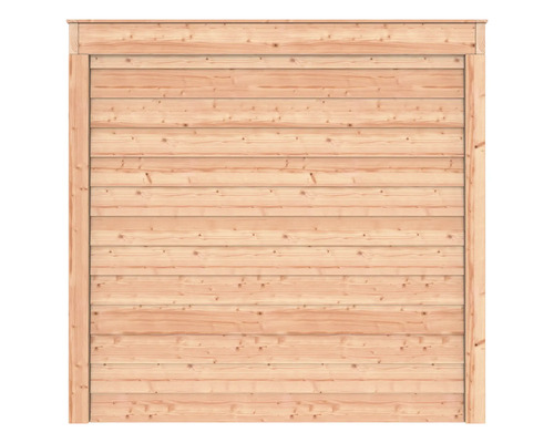 Houten schuttingelement voor de tuin