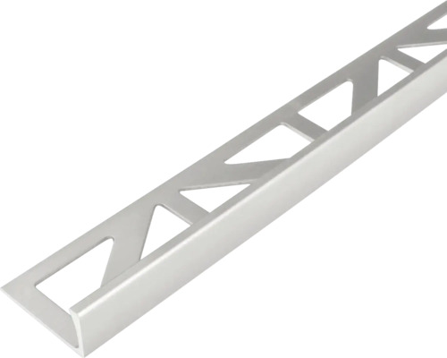 Tegelprofiel van metaal met driehoekige uitsparingen