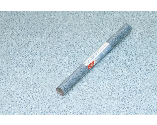 Rol transparante zelfklevende folie met waterdruppelmotief