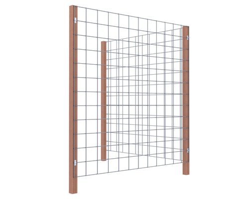 Houten frame met draadgaas