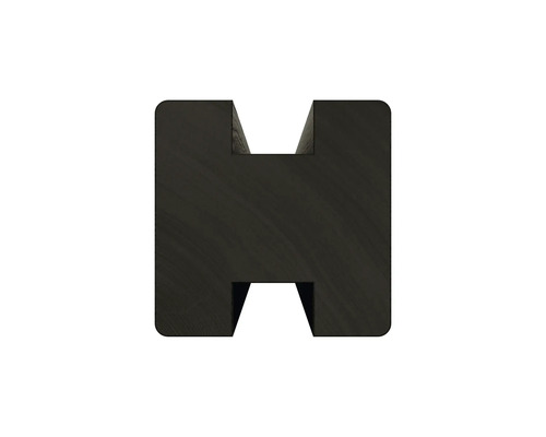 H-vormige houtverbinder