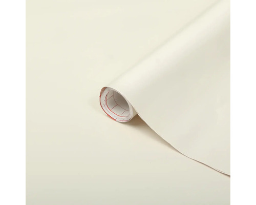 D-C-FIX Plakfolie uni lak Magnolie beige 90x210 cm Rol meubelfolie