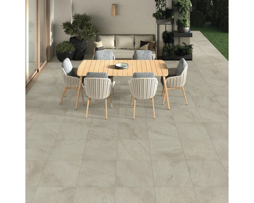 FLAIRSTONE Keramische terrastegel gerectificeerd canyon, 60 x 60 x 2 cm