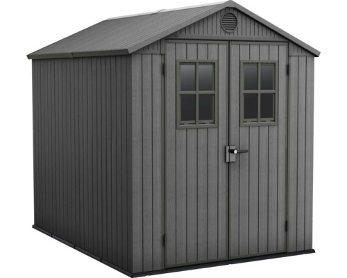 Tuinhuis met dubbele deur en ramen