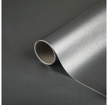 Rol zilverkleurige decoratiefolie