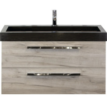 SANOX Badkamermeubelset Seville met wastafel 101 cm craft oak