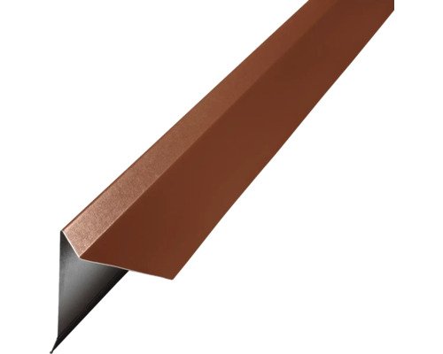 PRECIT windveer zonder waterslag, RAL8017 chocoladebruin, 1000x105x95 mm