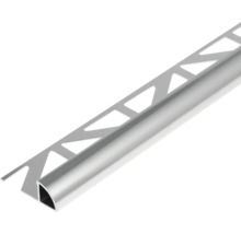 DURAL Kwartrond-profiel Durondell DRAE 100 aluminium geëloxeerd, lengte 300 cm hoogte 10 mm-thumb-1