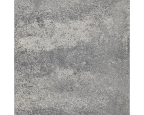 Grijze vloertegel met betonlook.