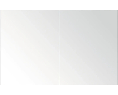 SANOX Badkamermeubelset Seville 101x170x45,5 cm wastafel incl. spiegelkast wit hoogglans