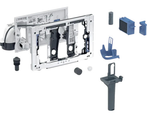 GEBERIT Toiletblokhouder DuoFresh module voor handmatige geurafzuiging Glansverchroomd t.b.v. UP720 115.053.21.1