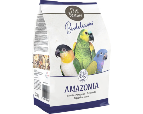 DELI-NATURE Papegaaien Amazonia voer 2 kg.