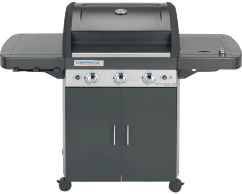 Gasbarbecue met drie branders en onderkast