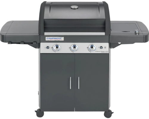 Campinaz gasbarbecue met drie branders, zijplanken en onderkast