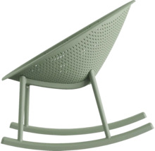 Schommelstoel met geperforeerde zitting