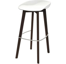 Barkruk met voetsteun en zitting