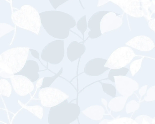 Behang met bladerenpatroon