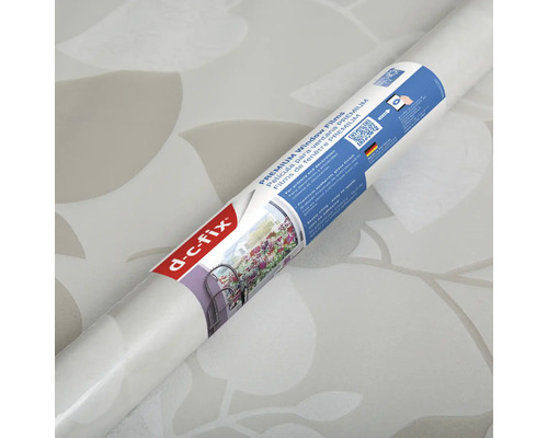 Rol raamfolie met bladerpatroon van d-c-fix