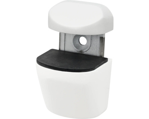 Deurstopper van kunststof en rubber