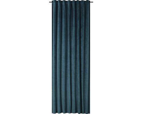 SOLEVITO Gordijn lichtdoorlatend Velvet blauw 140x280 cm SOLEVITO Gordijn lichtdoorlatend Velvet blauw 140x280 cm